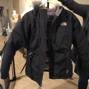 Girls north face